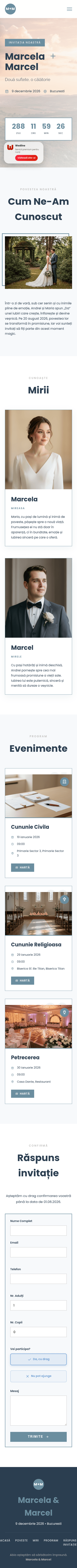 Invitație Mobile